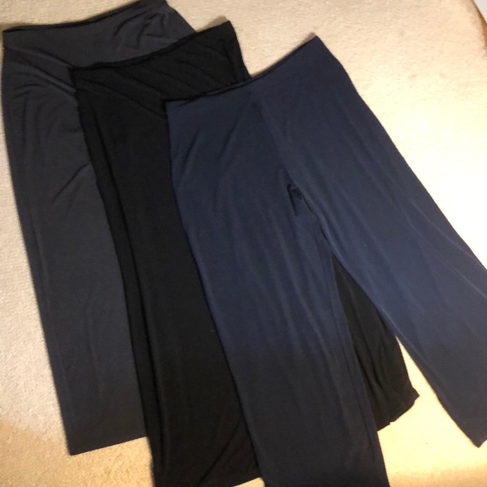 Alfini Stretchy Wide Leg Pants x3